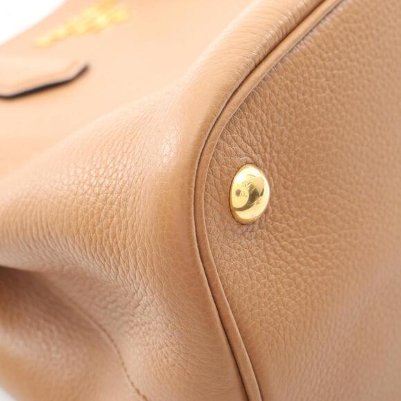 Prada VIT DAINO handbag, leather, women's, brown, - Picture 5 of 5